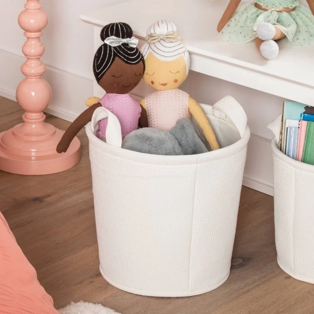 Pillowfort Large Waffle Storage Basket